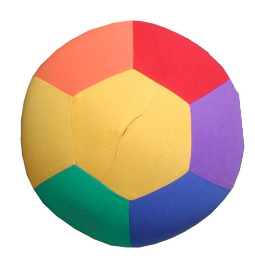 Der Luftmatz® Ø 16 cm, bunt (Ball inkl. Ballon)
