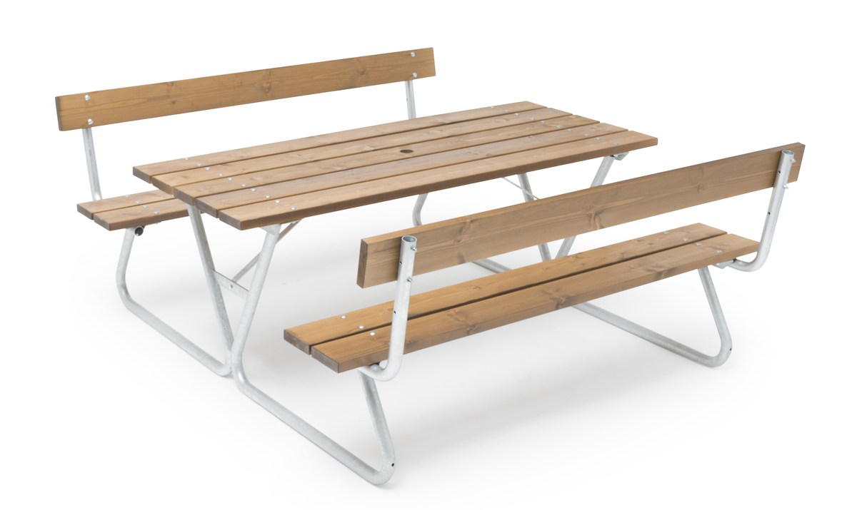 Picnic Bastant Picknicktisch Stahl/FSC-Holz von Hillerstorp