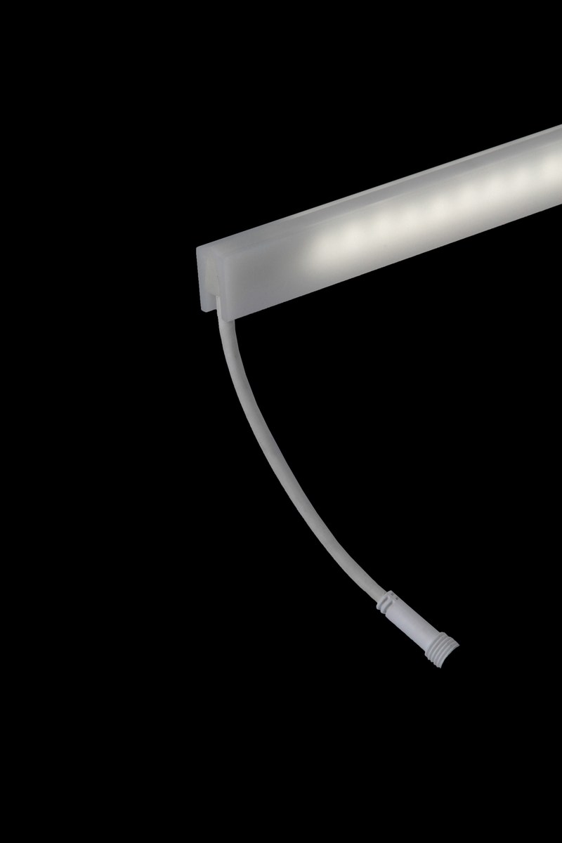 SYSTEM LED-Lichtleiste 179x3x2 cm für Steckzaun