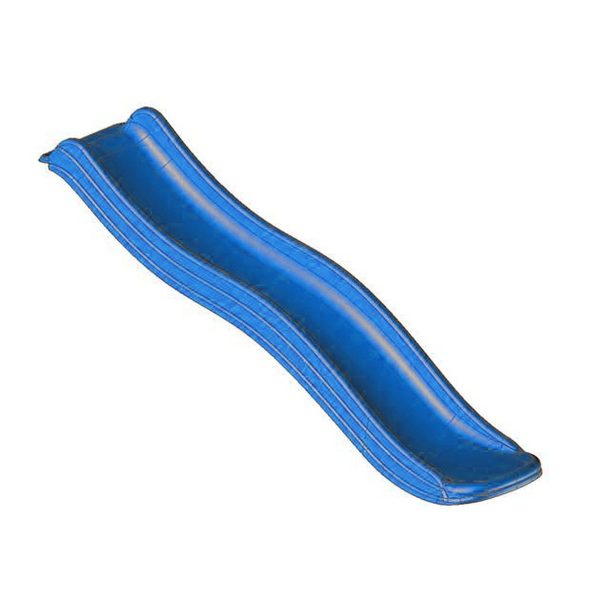 Wellenrutsche PE blau 175 x 40 cm, für Podesthöhe 90 cm