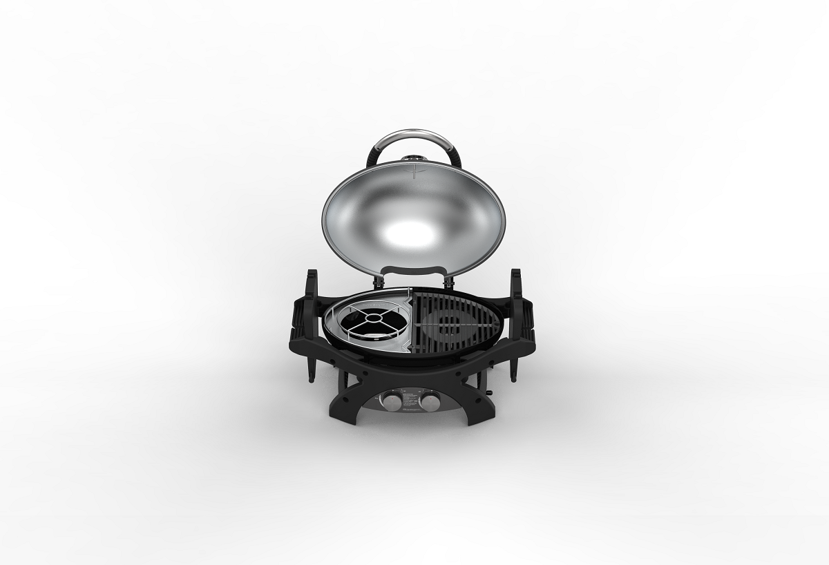 Pit Boss Sportsman 2 Tragbarer Grill - Wendegestell