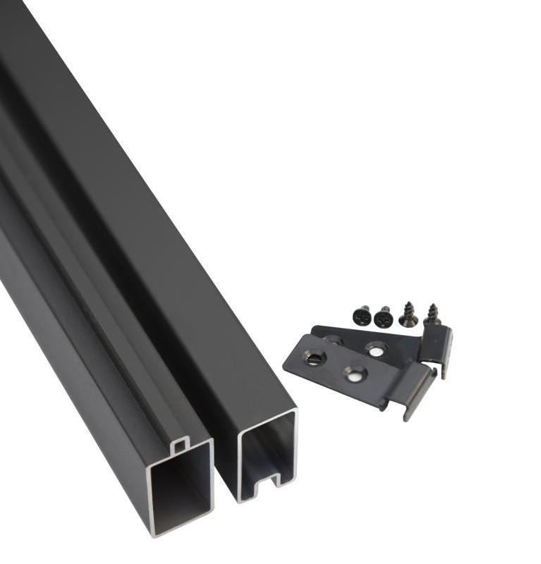  SKÄR Start-/Abschluss-Set aus Aluminium für 1 BPC-Element