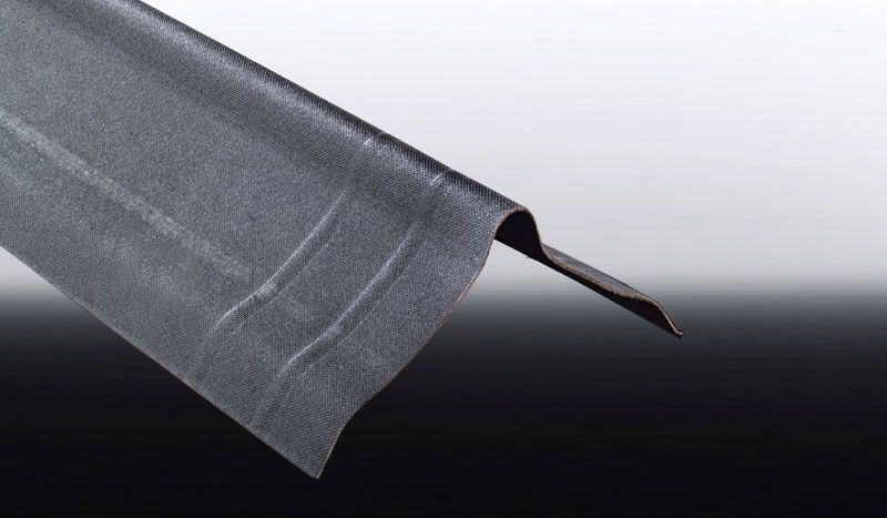 ONDALUX Firsthaube 1000x180x180 mm, schwarz