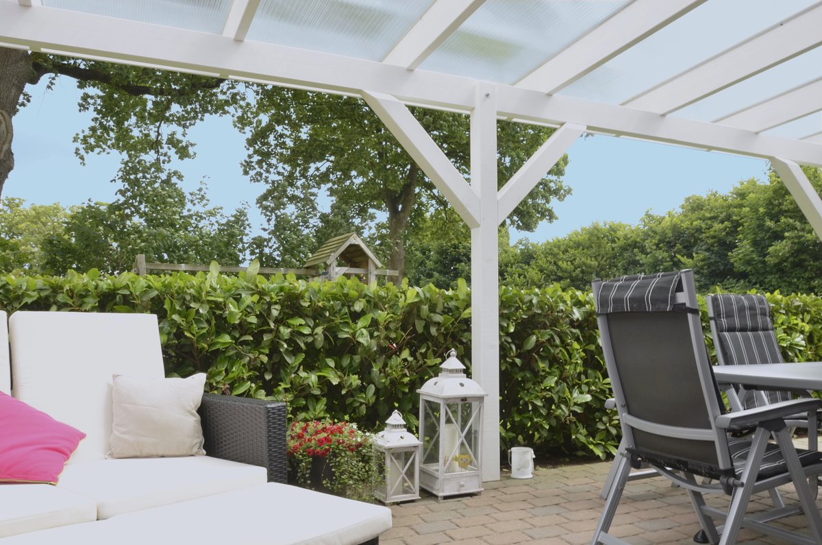 TEJEPOLY KLASSIK Top 3-Fach Stegplatte 16 mm Polycarbonat glasklar - 980x2000 mm
