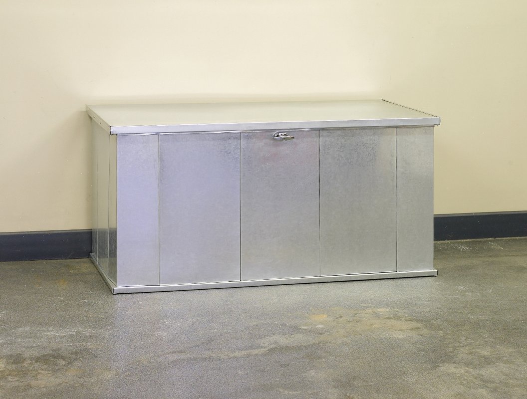 Gerätebox Bern, Stahlblech weiß