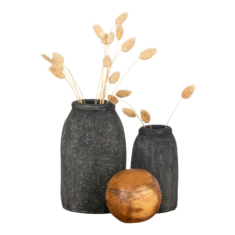 Deko-Kugel - Ryon, natürliches Teakholz Ø10 cm