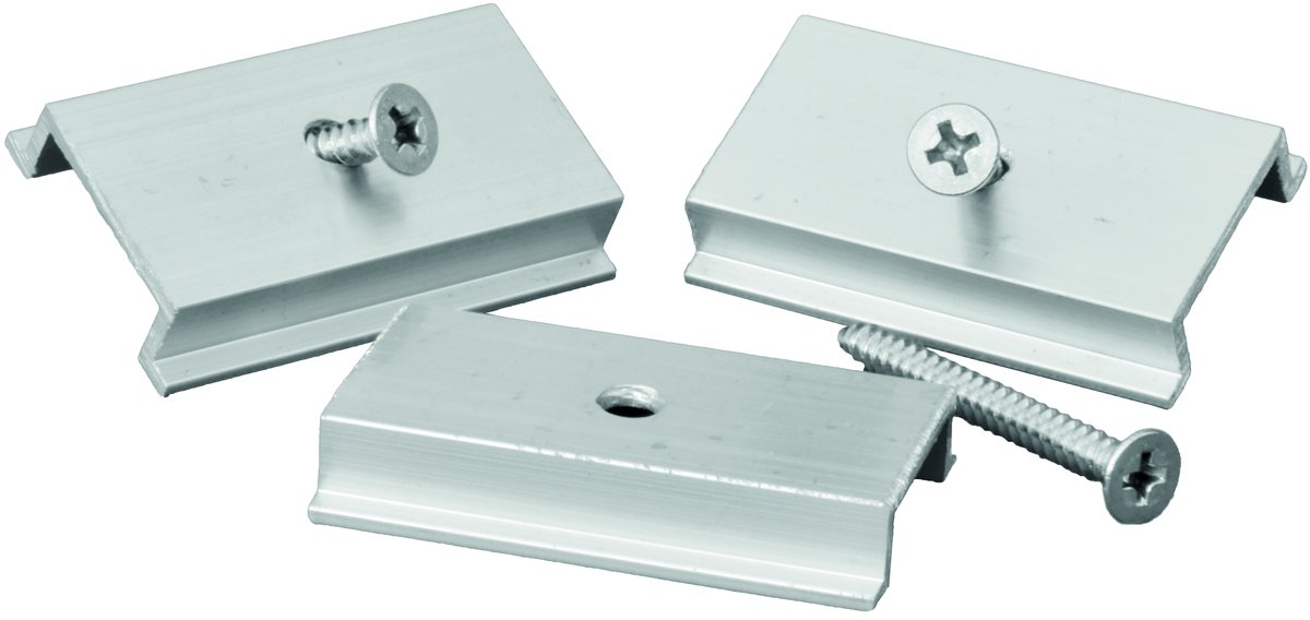 DALU Aluminium-Pfosten 240 cm für Steckzaun, zum Einbetonieren, inkl. Kappe