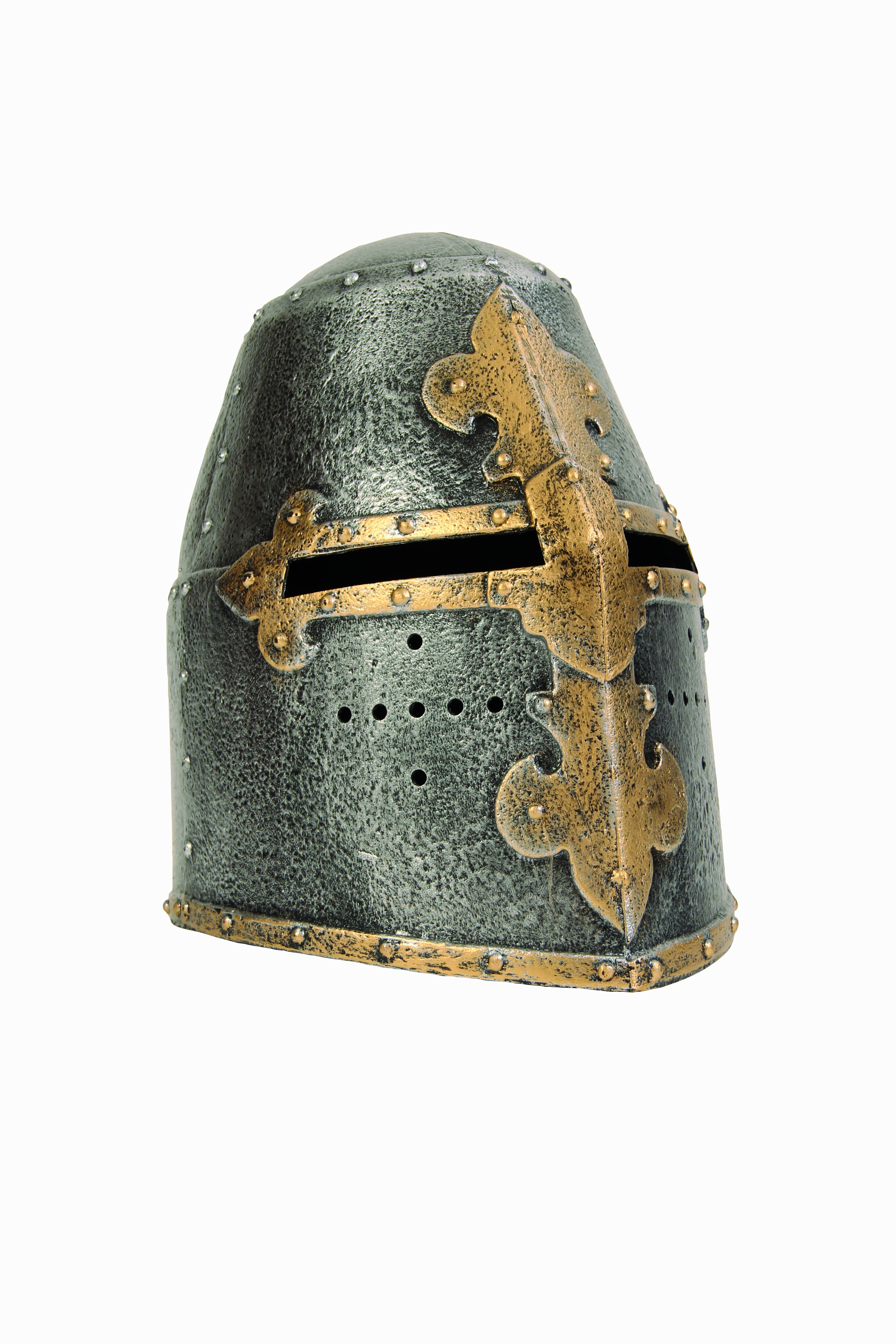 Topfhelm "Kreuzritter" aus Kunststoff