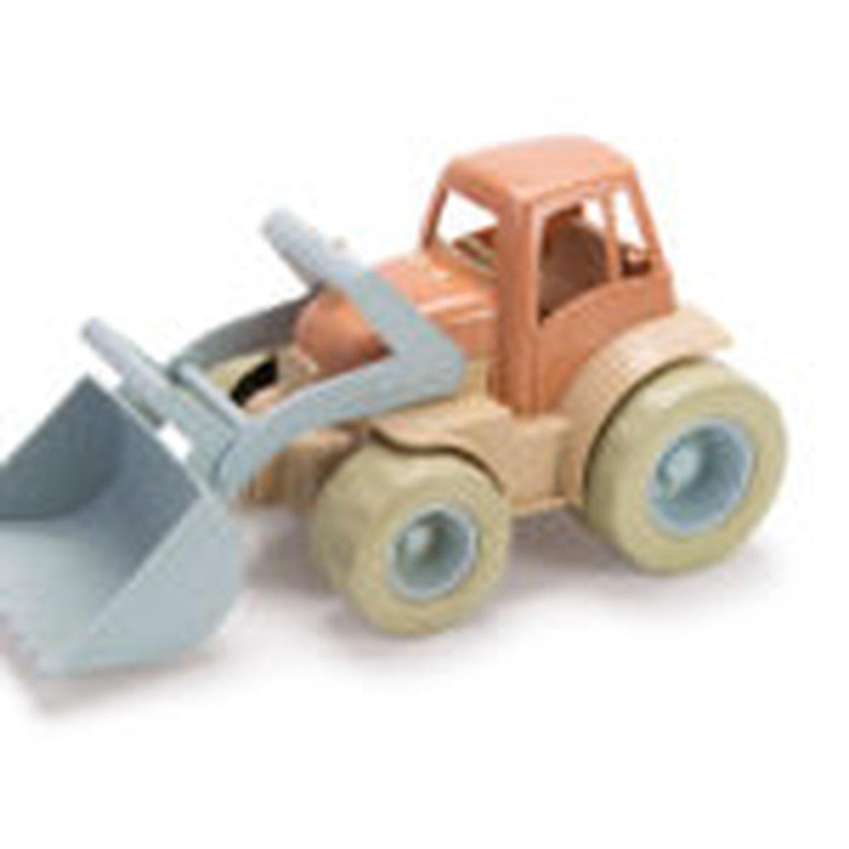 Traktor mit Frontlader von Dantoy, aus Biokunststoff