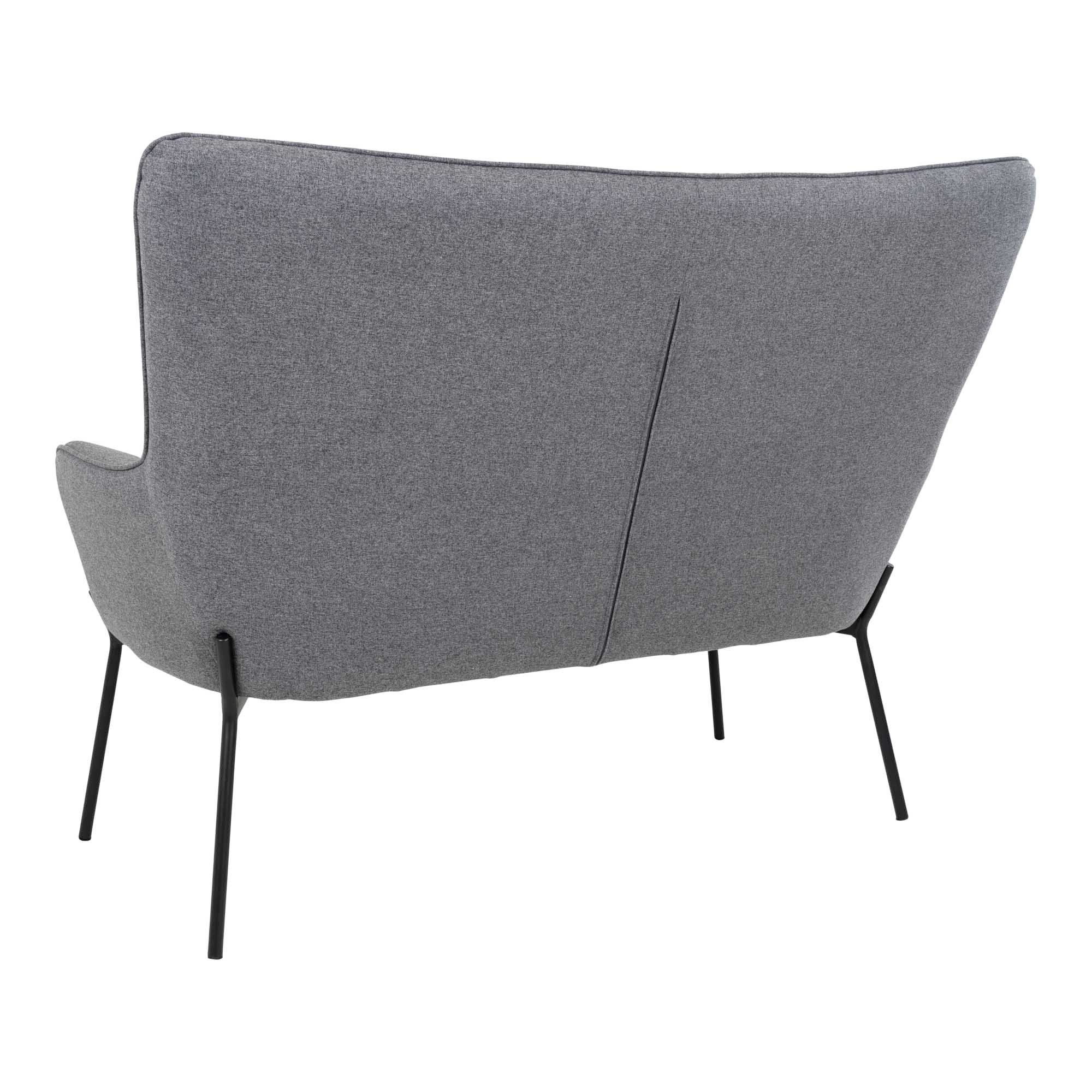 2 Sitzer Sofa - Glasgow, grau