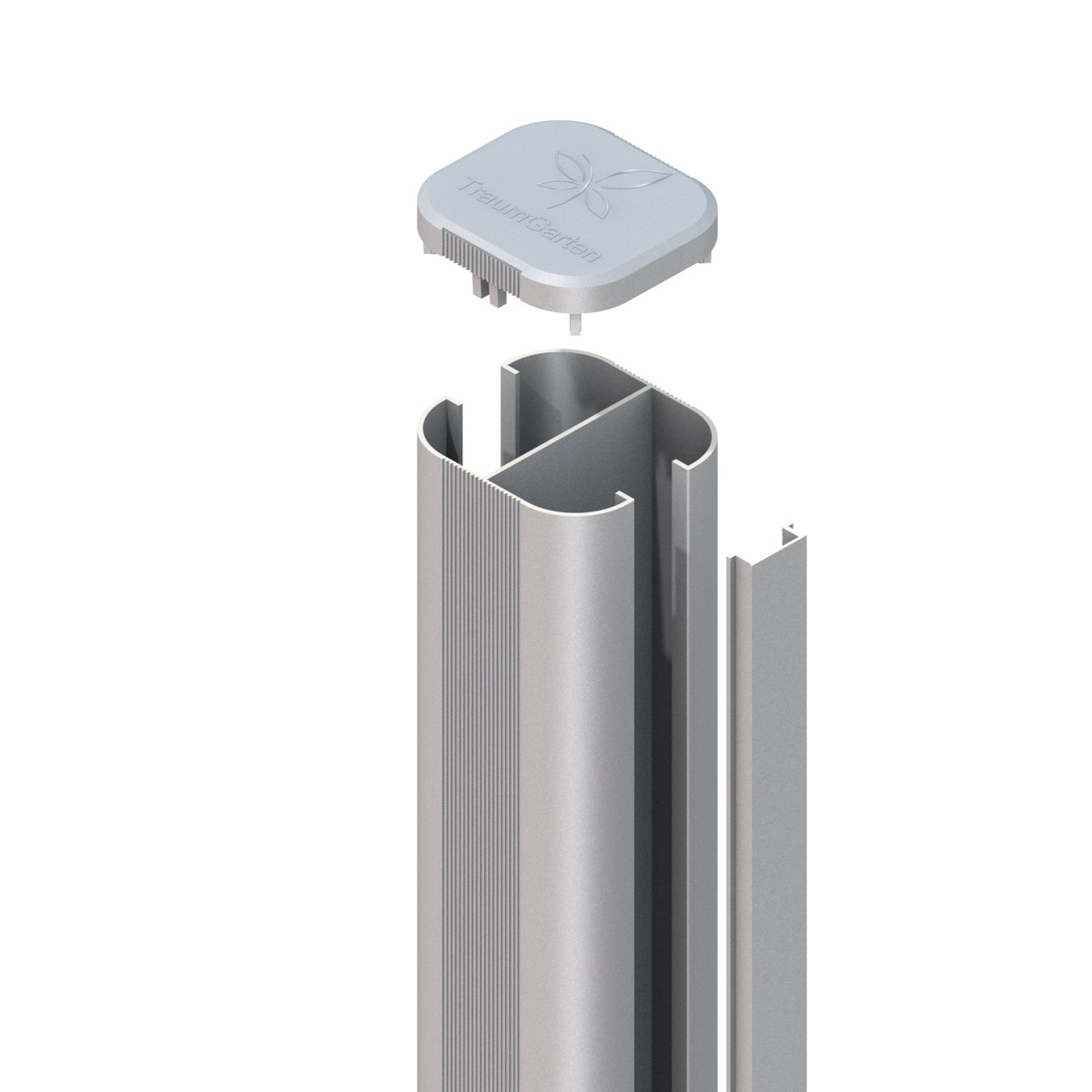 SYSTEM Steckpfosten BASIC aus Aluminium von TraumGarten