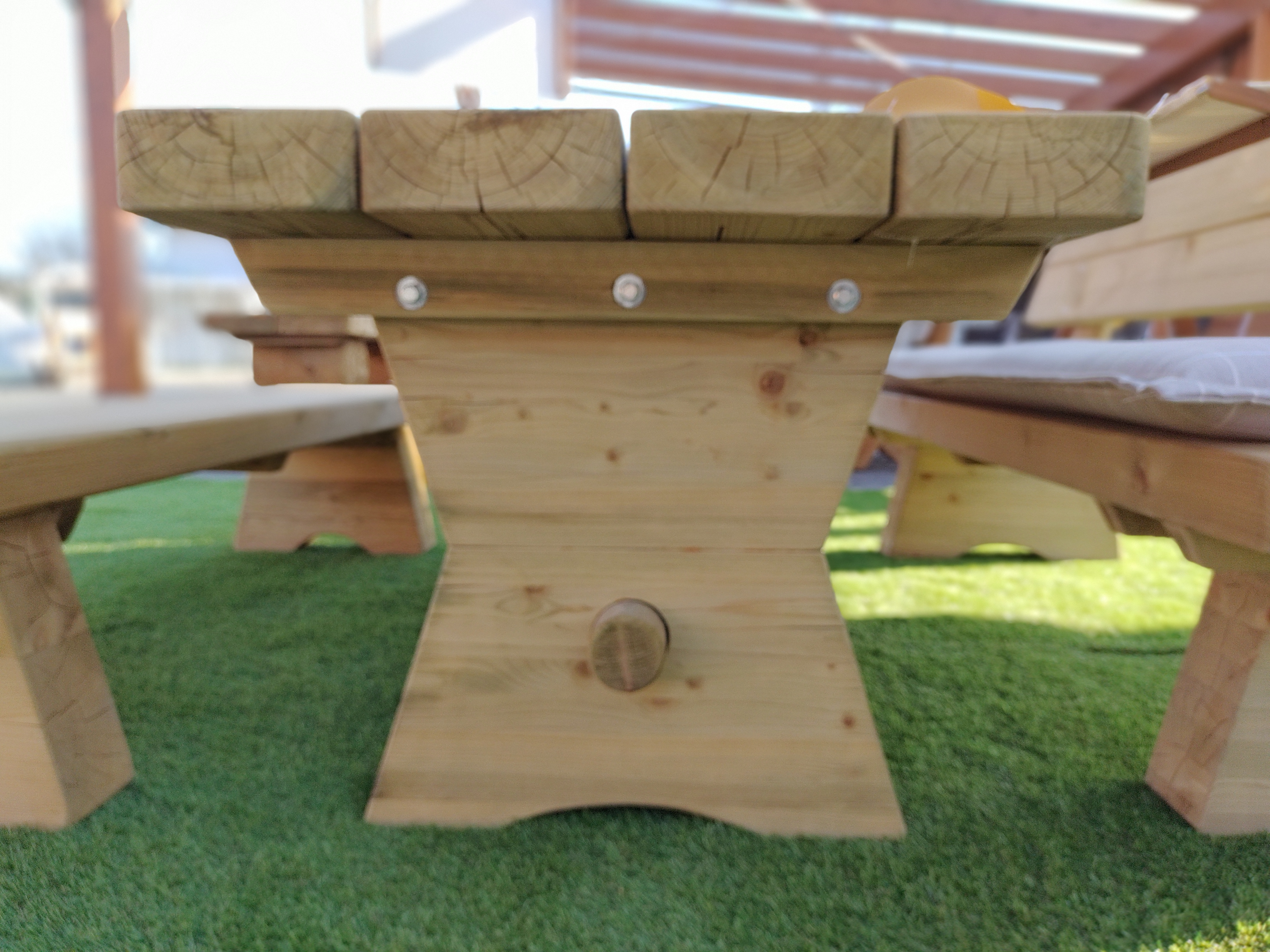 VALHALLA Holztisch, 190 x 80 x 69 cm, natur
