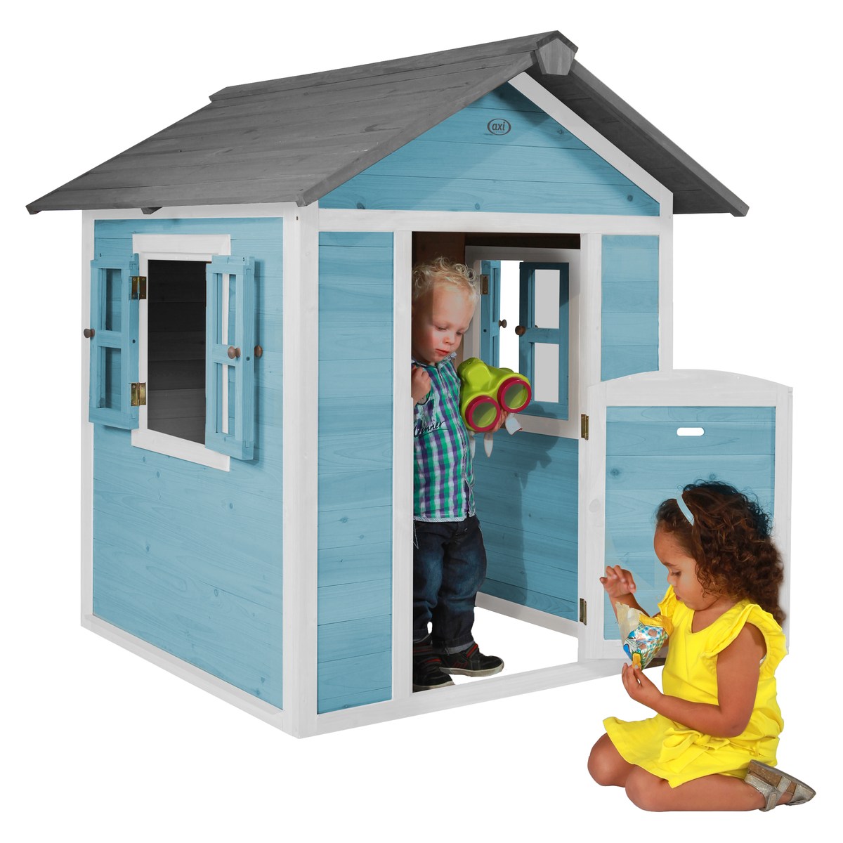 Kinderspielhaus Lodge karibikblau von AXI