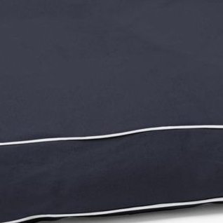 dunkelblau mit weiß