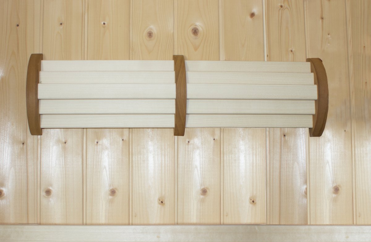 LED Farblicht-Paneel Espe mit Infrarot-Funksteuerung für die Sauna