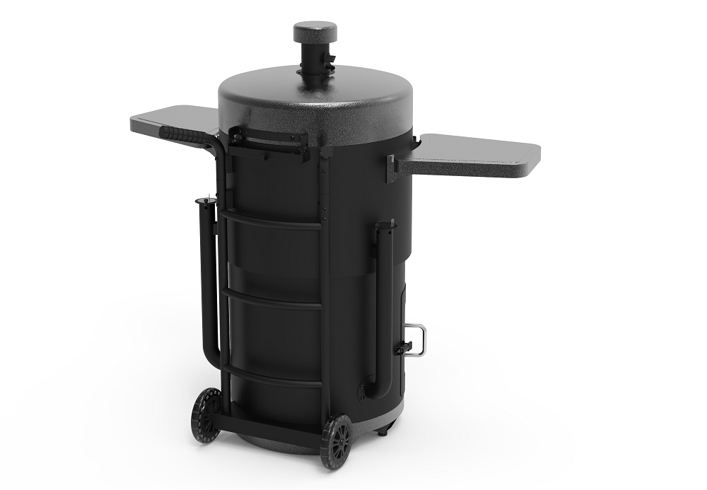 Pit Boss Champion Holzkohle Barrel Smoker, Räucherofen