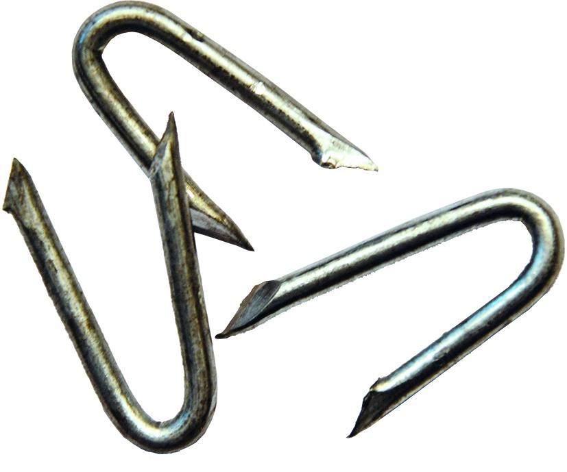 Krampen für Haselnusszaun, Beutel á ca. 45 Stück