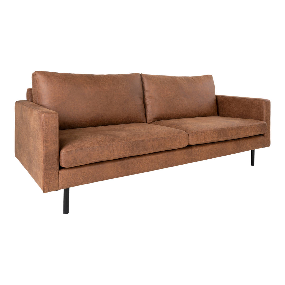 2,5 Sitzer Sofa - Malaga, braun