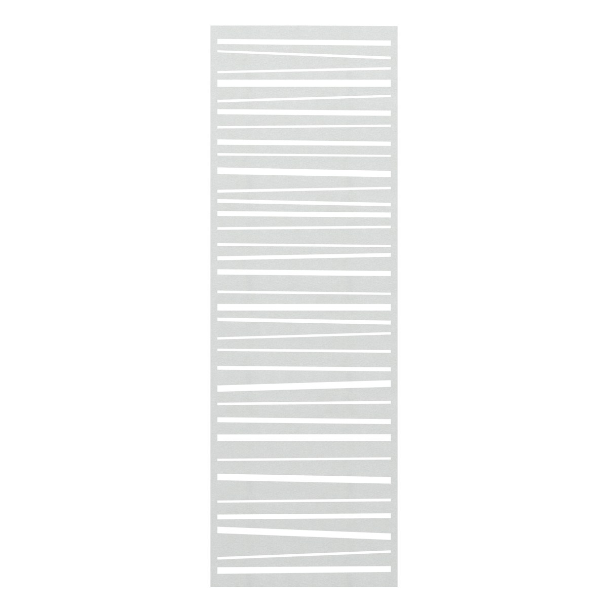 SYSTEM Designgitter LINEA 60x180 cm, Edelstahl V2A, Klemmleisten anthrazit