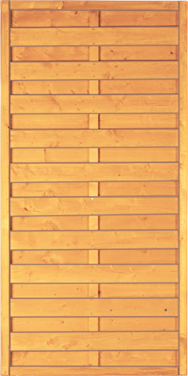 Zaunbundle SAN DIEGO 1 (Sunline) 5,85x1,80 cm Sichtschutz Komplettset Pinie-farben 