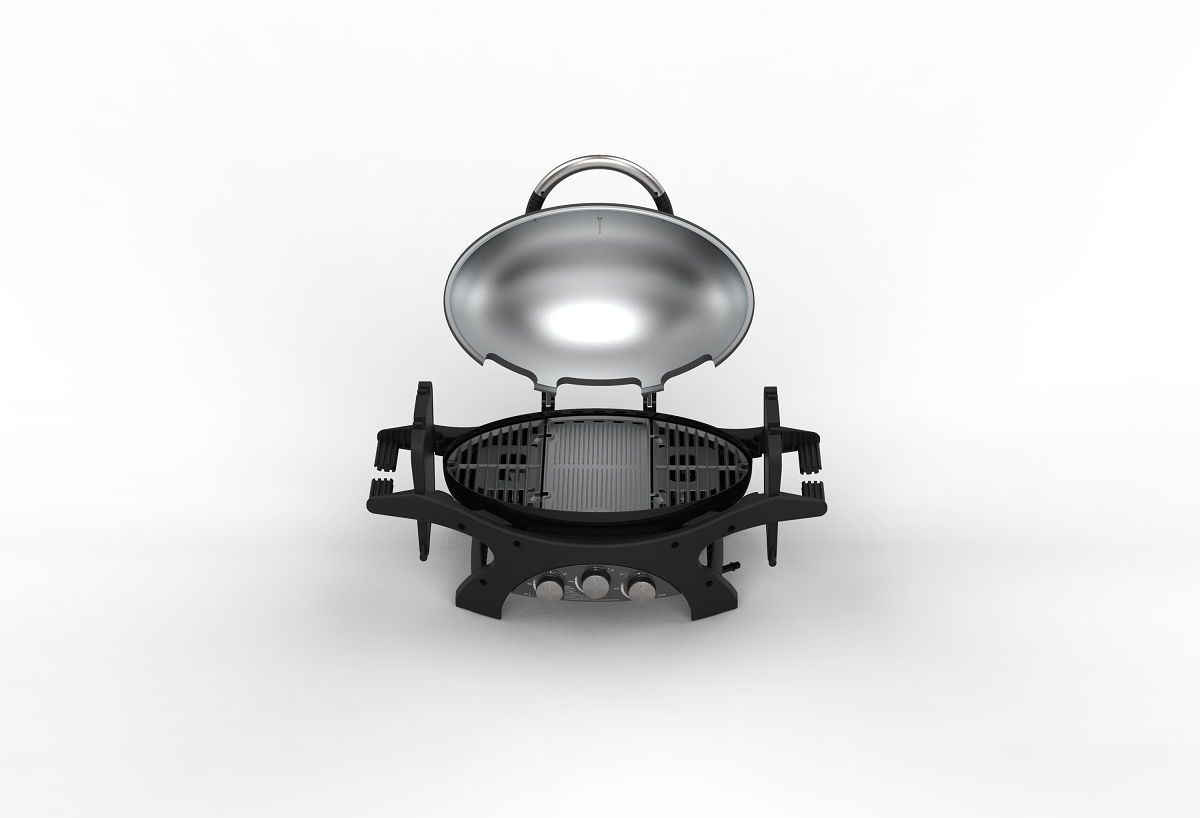 Pit Boss Sportsman 3 Tragbarer Grill - Mittelwenderost
