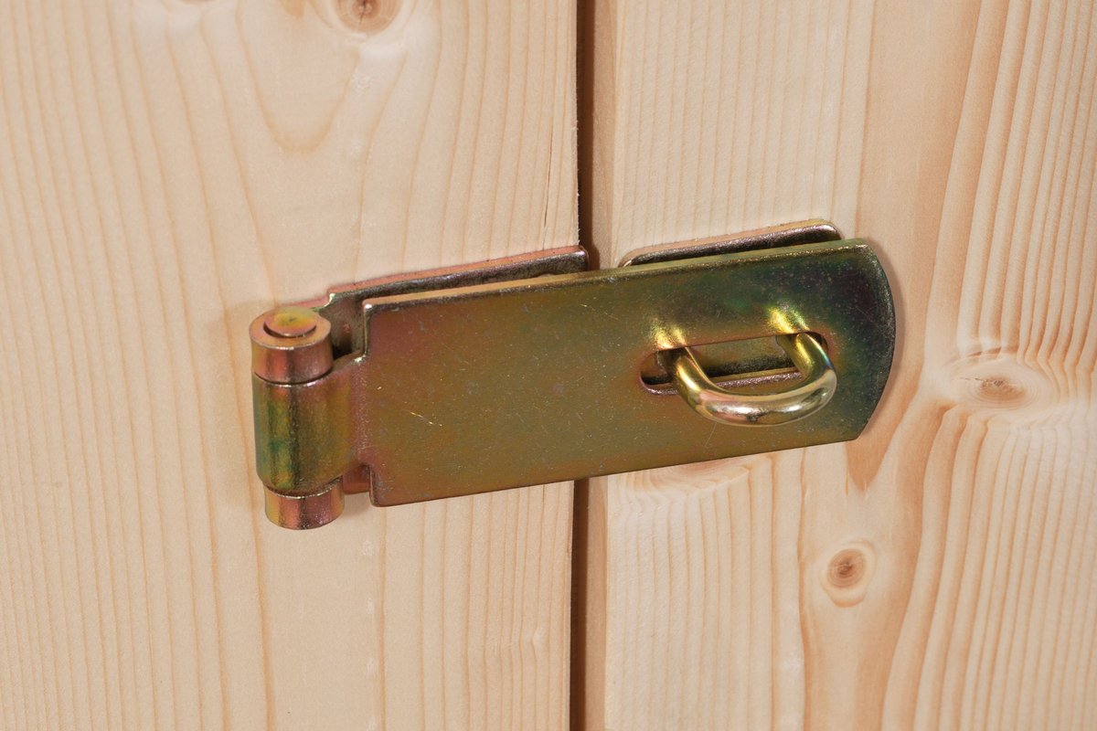 Gartenhaus Amberg 2 - 186x186 cm, 19 mm Holz naturbelassen, Karibu