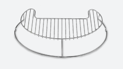 Pit Boss Sportsman 3 Tragbarer Grill - Warmhalterost