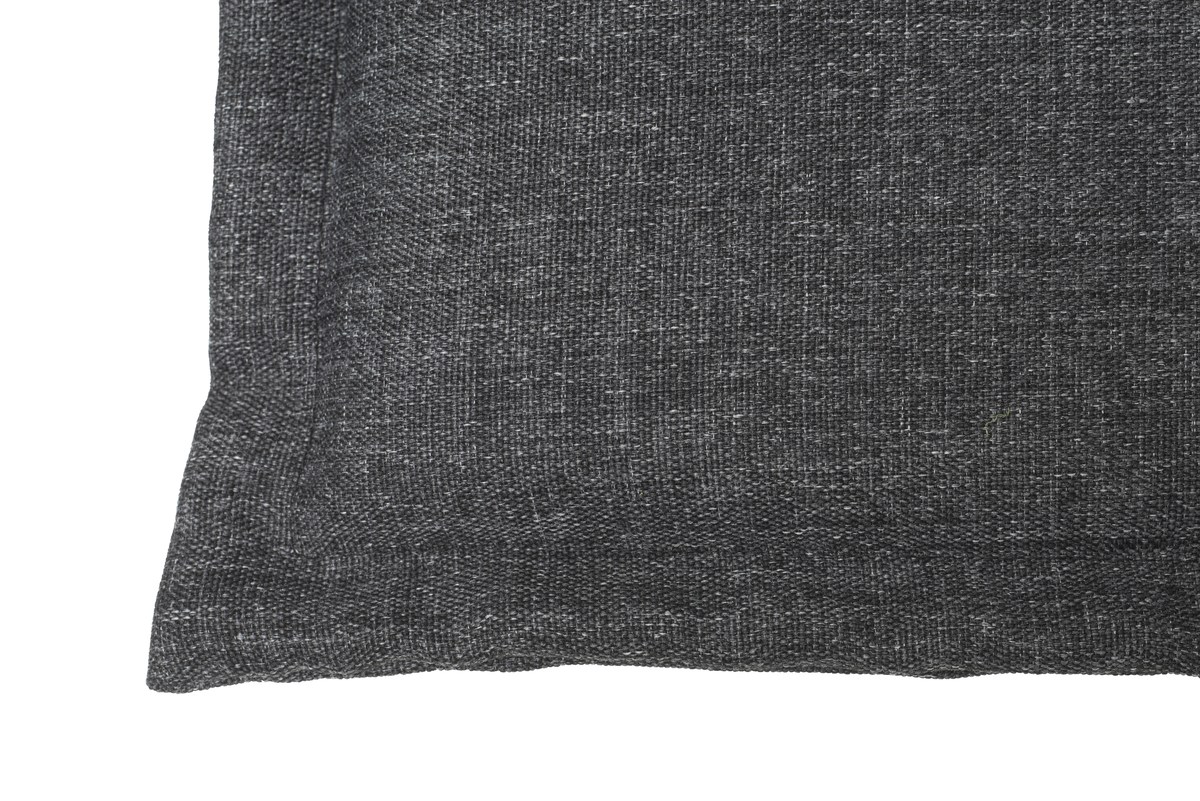Milano 9806 Hochlehnerauflage 50x117x8 cm, schwarz-meliert