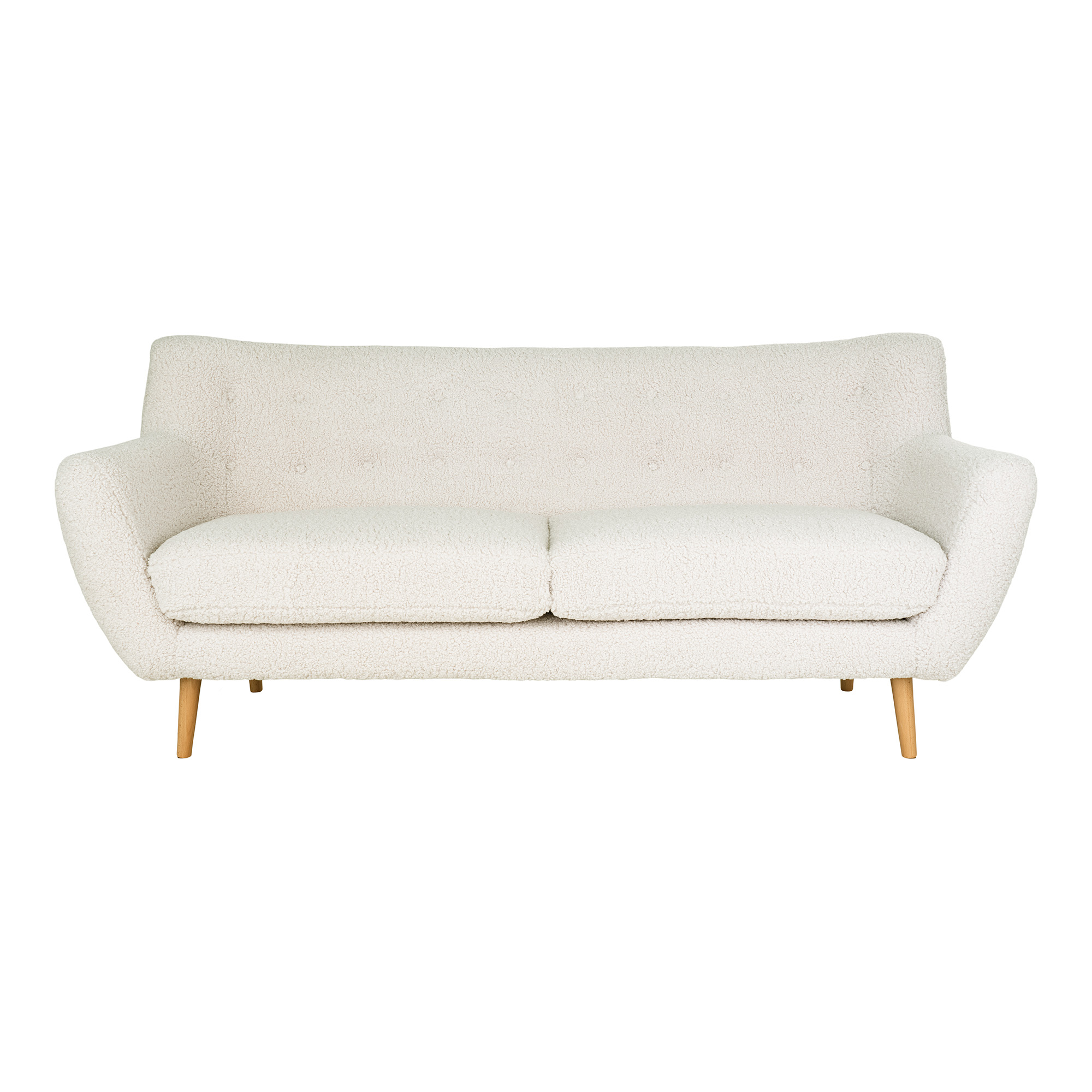 3 Sitzer Sofa - Monte, künstliches Lammfell