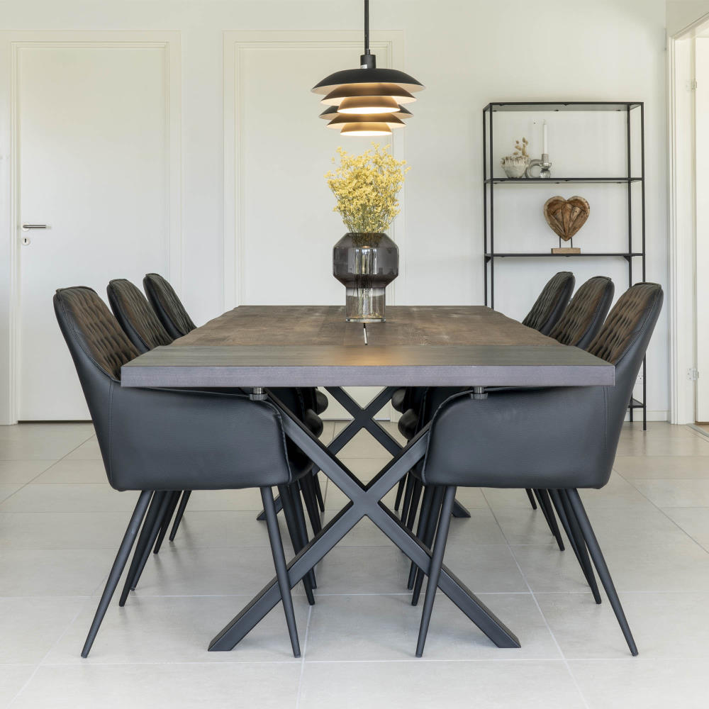 Rauchglas Vase - Matera