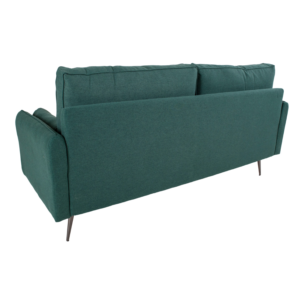 2,5 Sitzer Sofa - Imola, grün mit 2 Kissen