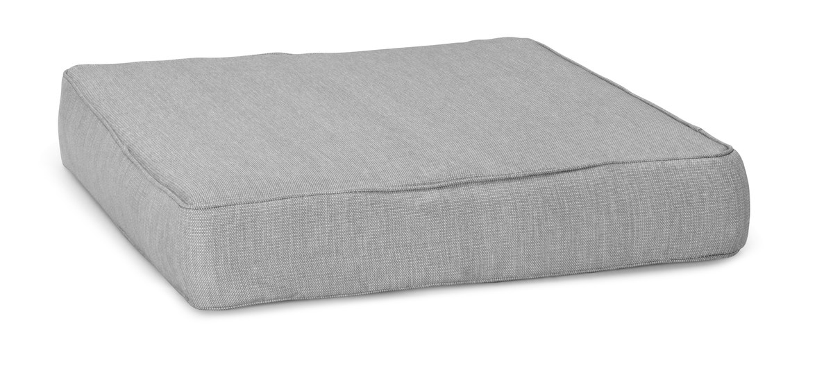 Dallas/Madrid Sitzkissen für Loungesessel, 64x64x12 cm grau
