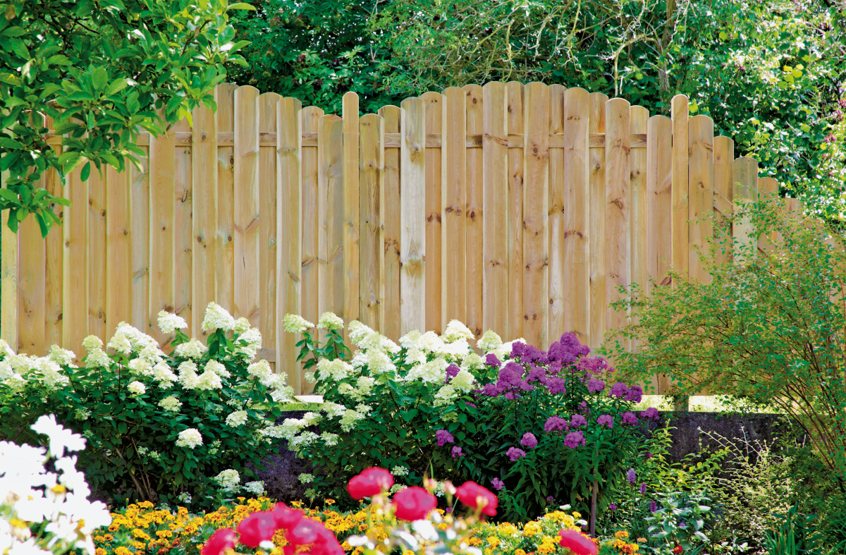 DAAN Sichtschutzelemente mit Bogen, kdi