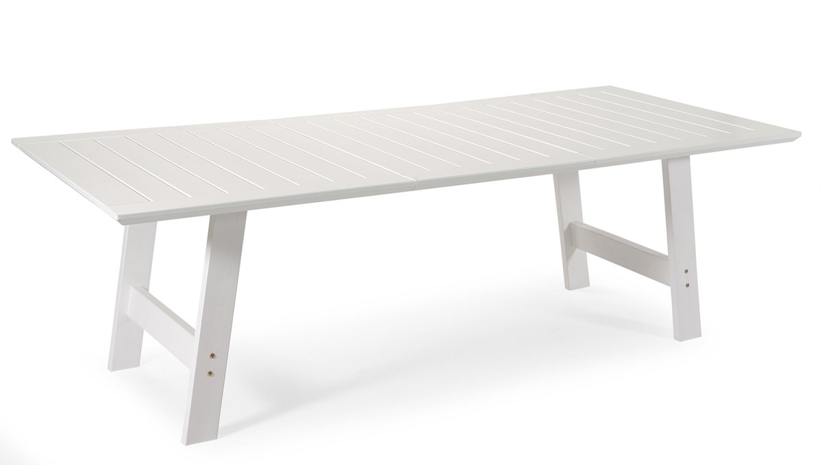Cecilia Tisch-Einsatz für 60 cm Verlängerung, Kiefer weiß