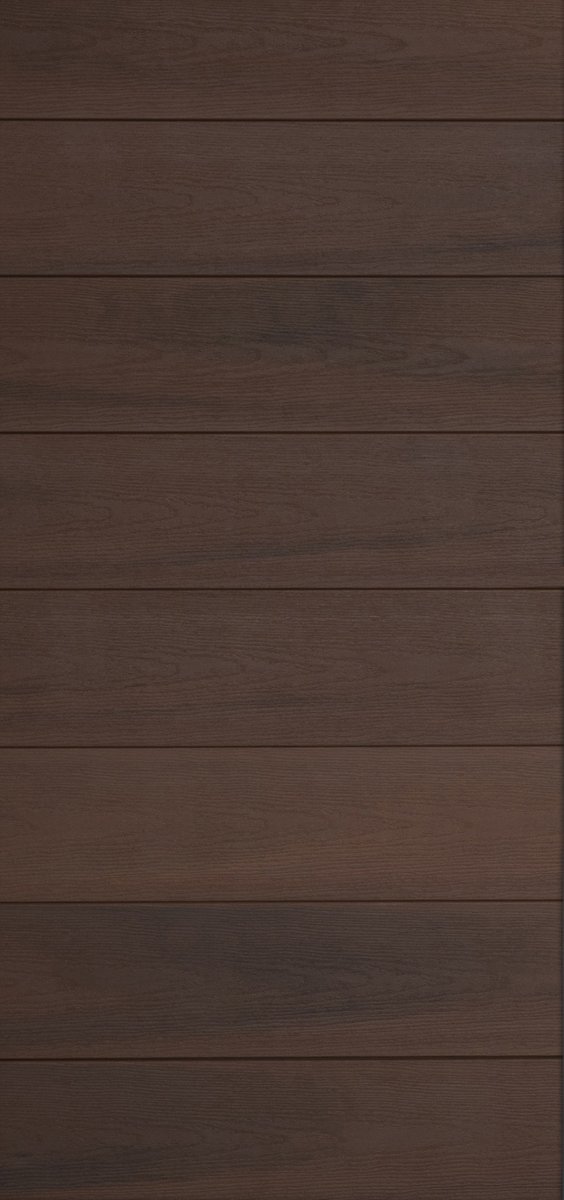 ÖLAND-Tor-Komplettset 90x175 cm BPC ipé/Alu silber