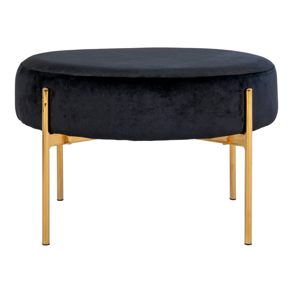 Pouf Samt-Hocker - Amadora, versch. Farben