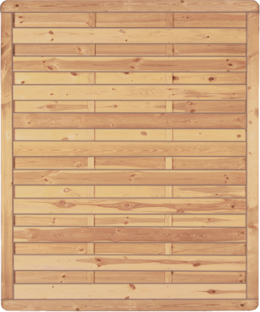 AVANTGARDE Sichtschutzelement gerade, geschlossen - B 150 x H 180 cm