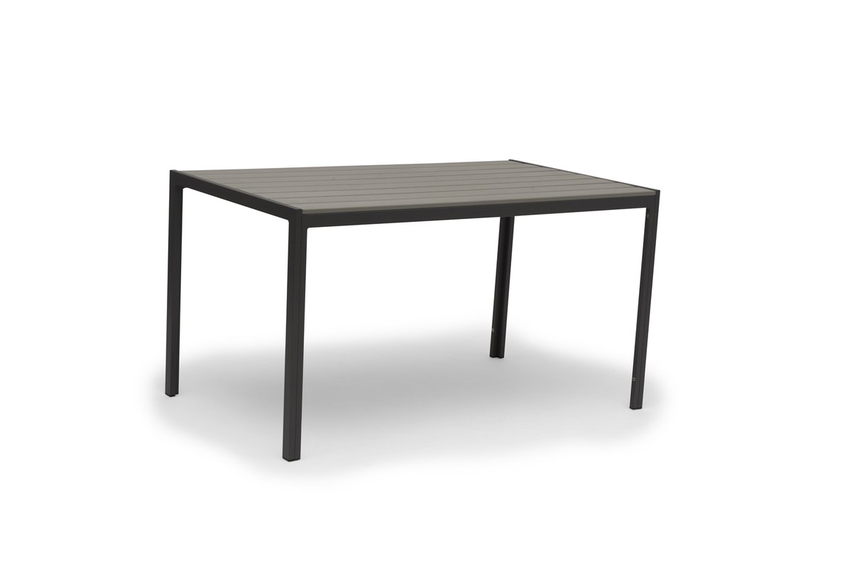 Åminne Tisch Aluminium/Polywood grau