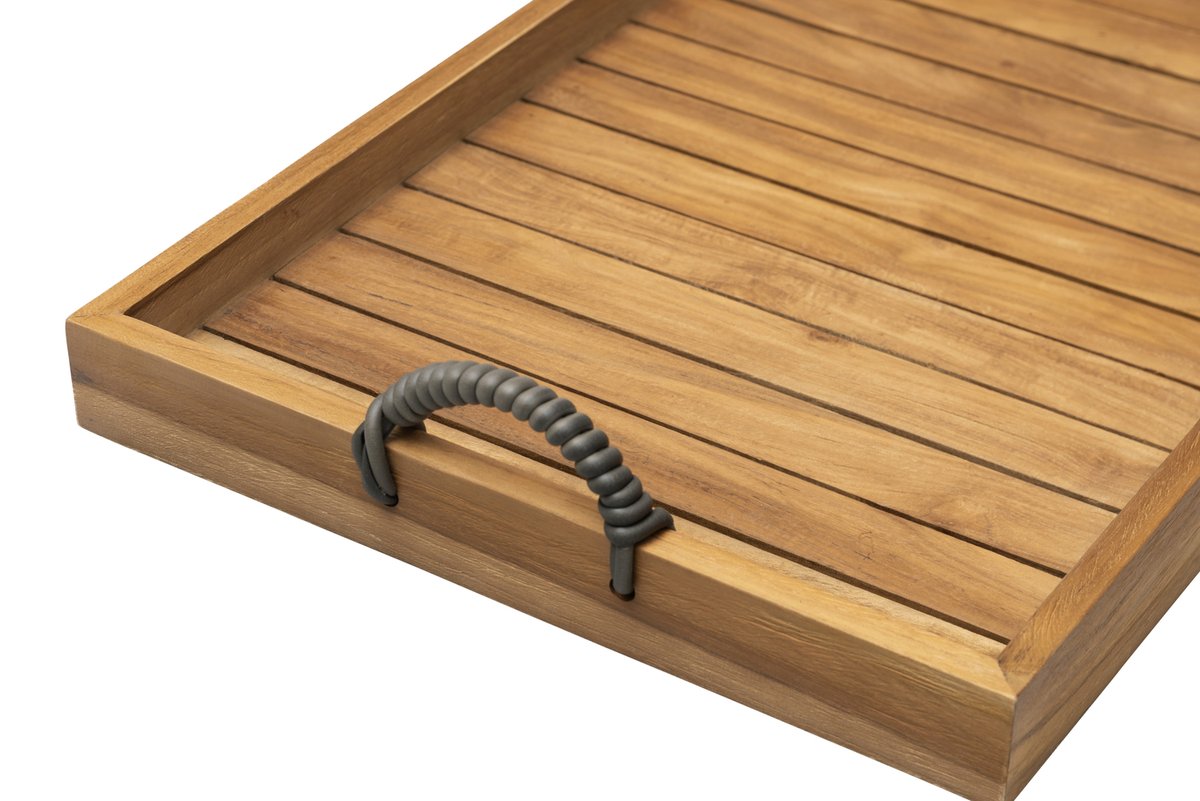 Himmelsnäs Teak-Tablett 40x60x11 cm von Hillerstorp