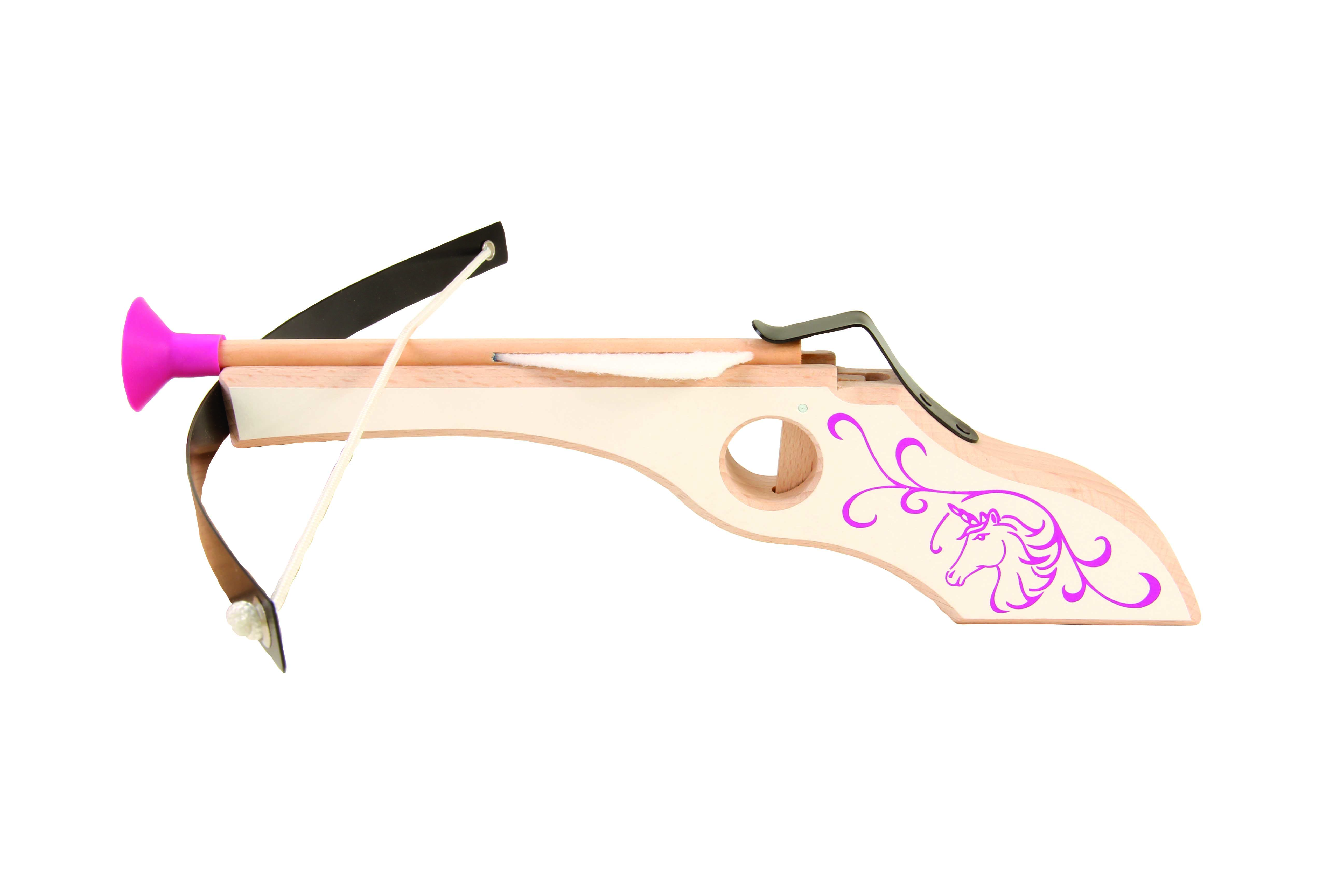 Spiel-Armbrust Arabella + Pfeile, 26 cm
