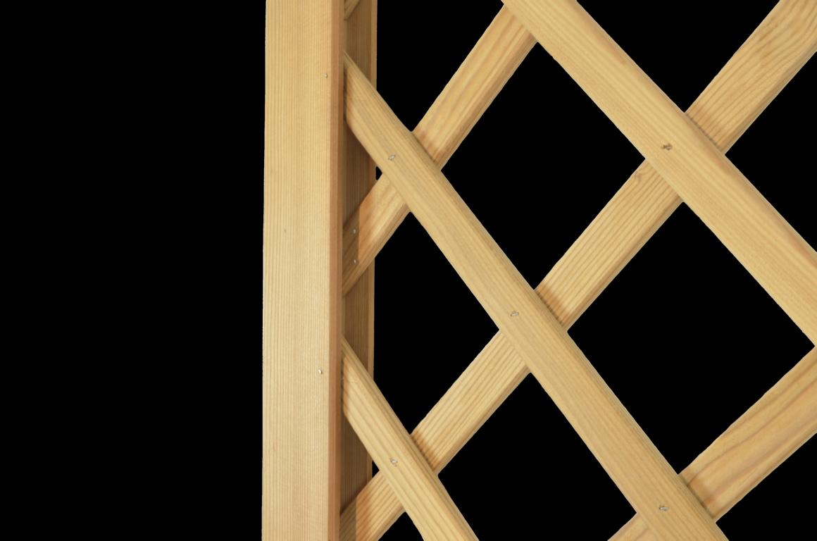 BAIKAL Rankgitter-Element 60x180cm, sibirische Lärche, von T&J