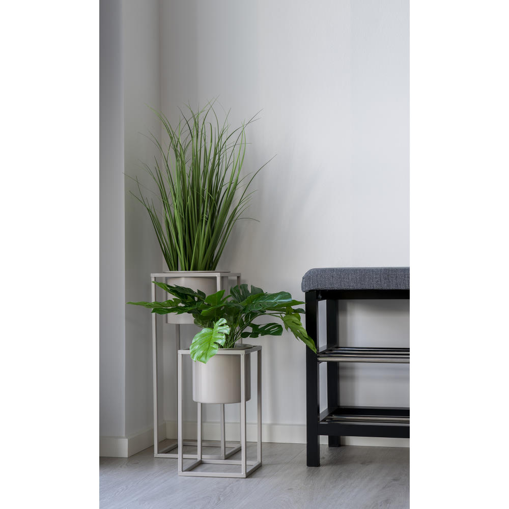 2-er Set Blumentopf - Marla, beige