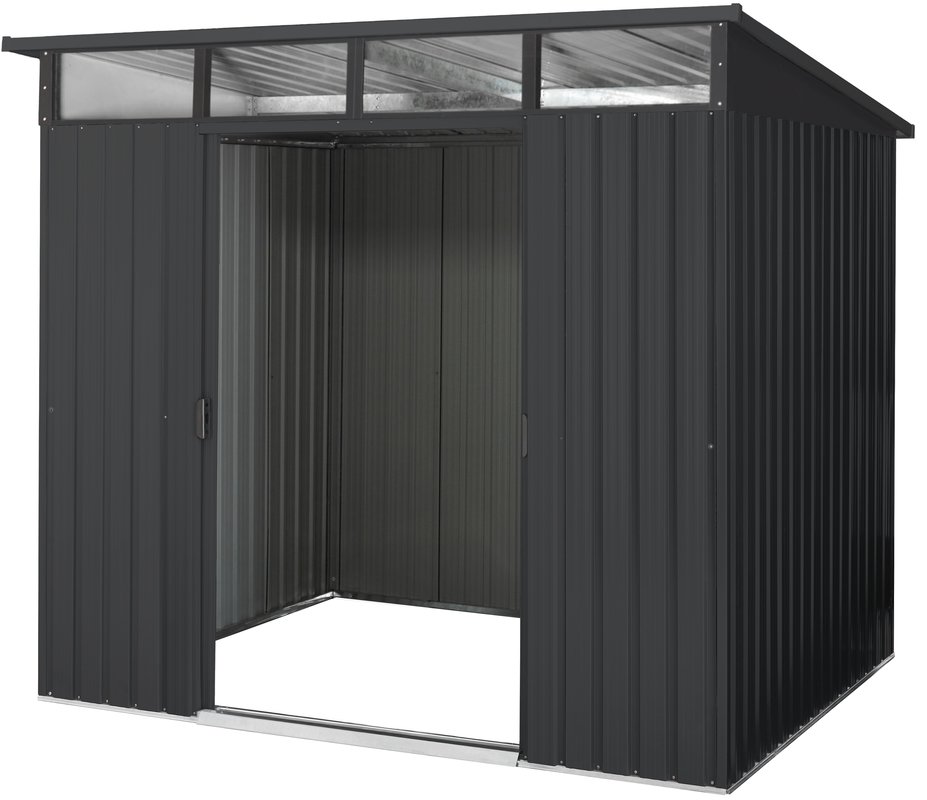 Gerätehaus Lübeck 89, anthrazit matt 238 x 278 cm