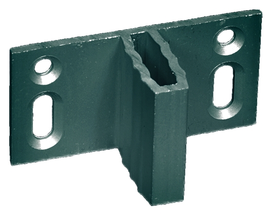 Zaunhalter für WPC-Zäune, Set 8 Stück, Aluminium