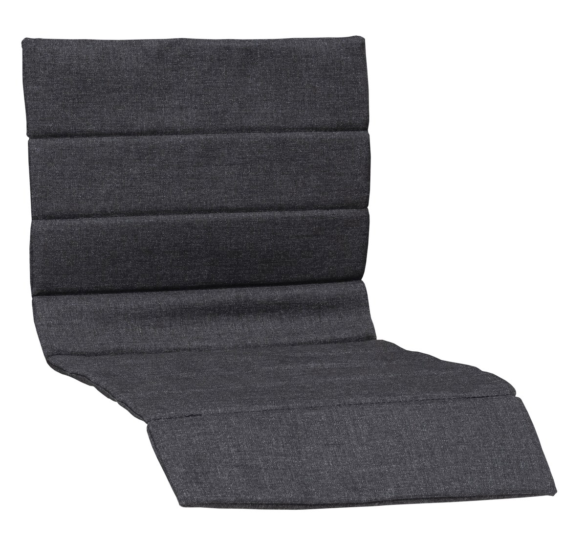 Arlöv Sesselauflage 90x44x1,5 cm, schwarz-meliert
