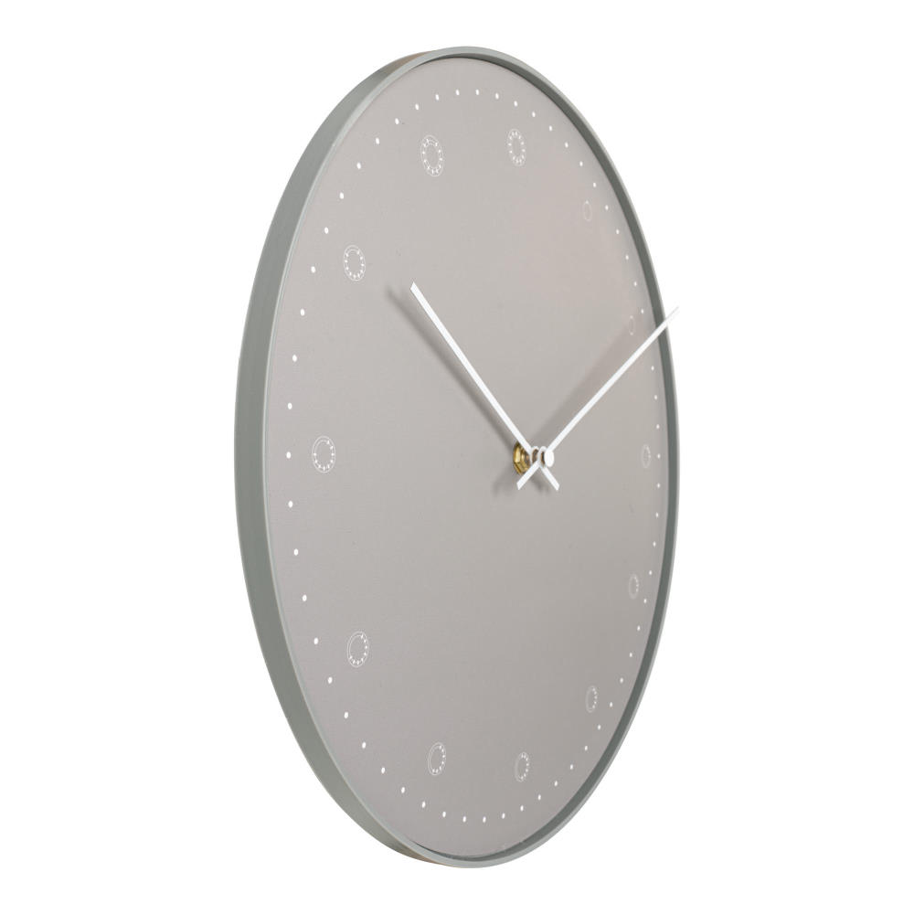 Wanduhr - Elba, grau Ø30 cm