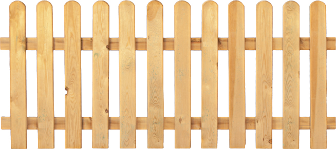 HEIKO-Gartenzaun gerade 180 x 60 cm kdi