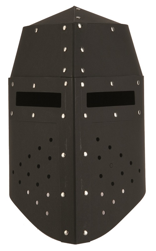 Ritterhelm, Helm Ivanhoe, Mittelalter Kostüm 