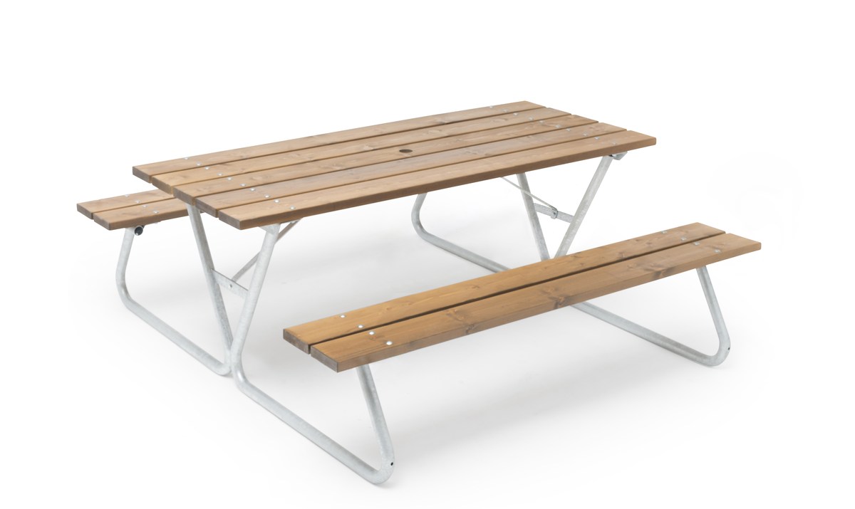 Picnic Bastant Picknicktisch Stahl/FSC-Holz von Hillerstorp