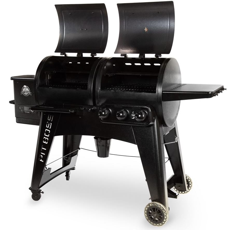 Pit Boss 1230G Navigator Combo Grill, Pellet-Grill und Gas-Grill